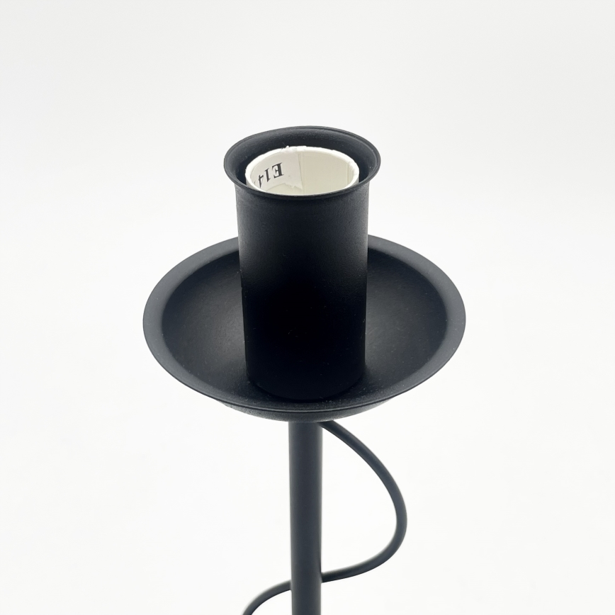 Lampada da tavolo ANTON 1xE14/60W/230V nera