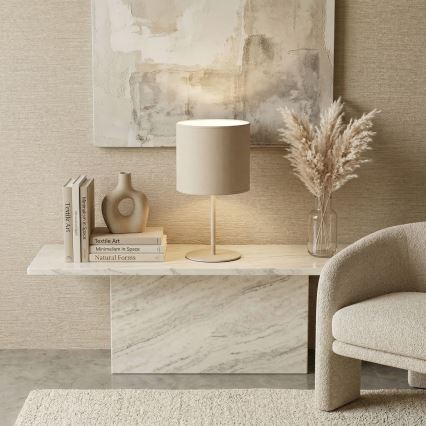 Lampada da tavolo ARDEN 1xE27/15W/230V beige