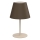 Lampada da tavolo ARDEN 1xE27/15W/230V beige/marrone