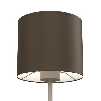 Lampada da tavolo ARDEN 1xE27/15W/230V beige/marrone