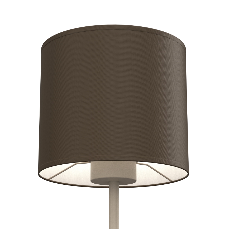 Lampada da tavolo ARDEN 1xE27/15W/230V beige/marrone