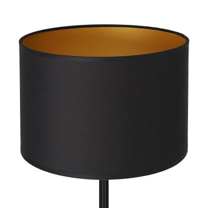 Lampada da tavolo ARDEN 1xE27/60W/230V d. 25 cm nero/oro