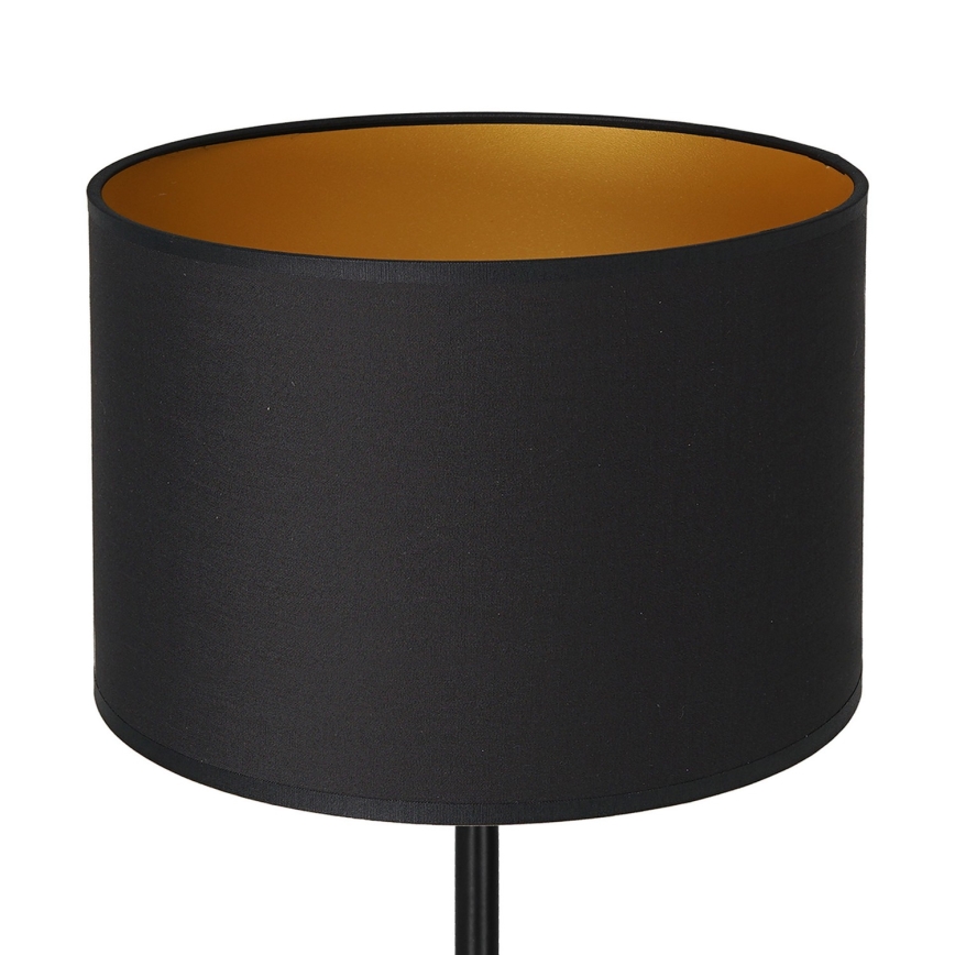 Lampada da tavolo ARDEN 1xE27/60W/230V d. 25 cm nero/oro