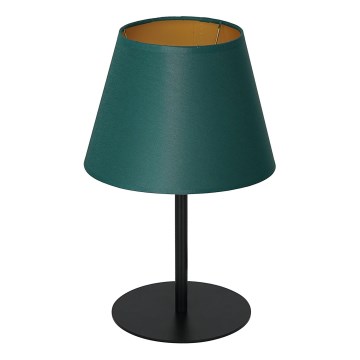 Lampada da tavolo ARDEN 1xE27/60W/230V diametro 20 cm verde/oro