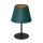 Lampada da tavolo ARDEN 1xE27/60W/230V diametro 20 cm verde/oro