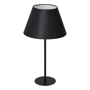 Lampada da tavolo ARDEN 1xE27/60W/230V diametro 30 cm nero/bianco