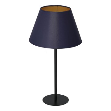 Lampada da tavolo ARDEN 1xE27/60W/230V diametro 30 cm viola/oro