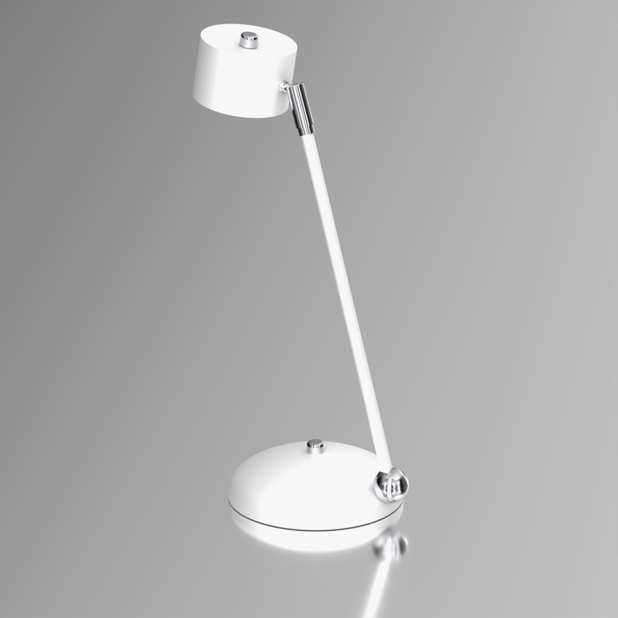 Lampada da tavolo ARENA 1xGX53/11W/230V bianco/cromo lucido