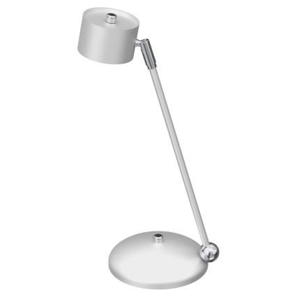 Lampada da tavolo ARENA 1xGX53/11W/230V bianco/cromo lucido