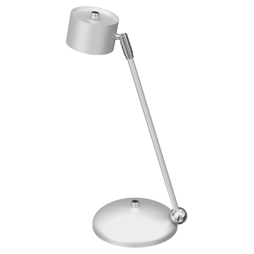 Lampada da tavolo ARENA 1xGX53/11W/230V bianco/cromo lucido