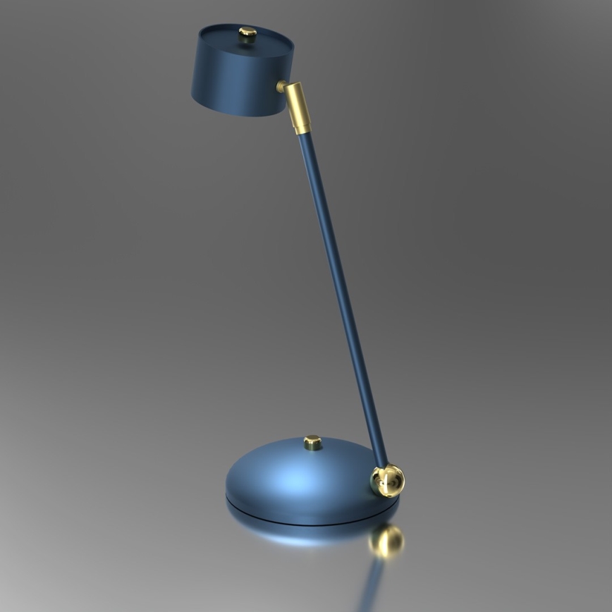 Lampada da tavolo ARENA 1xGX53/11W/230V blu/oro
