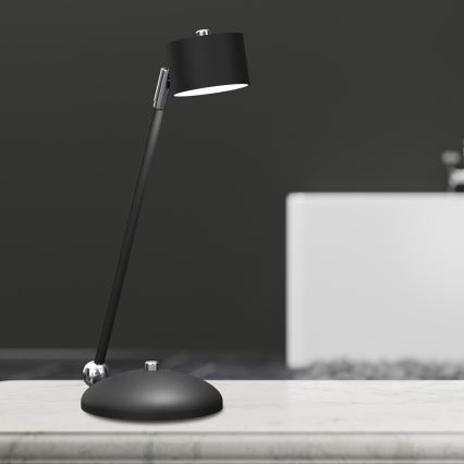 Lampada da tavolo ARENA 1xGX53/11W/230V nero/cromo lucido