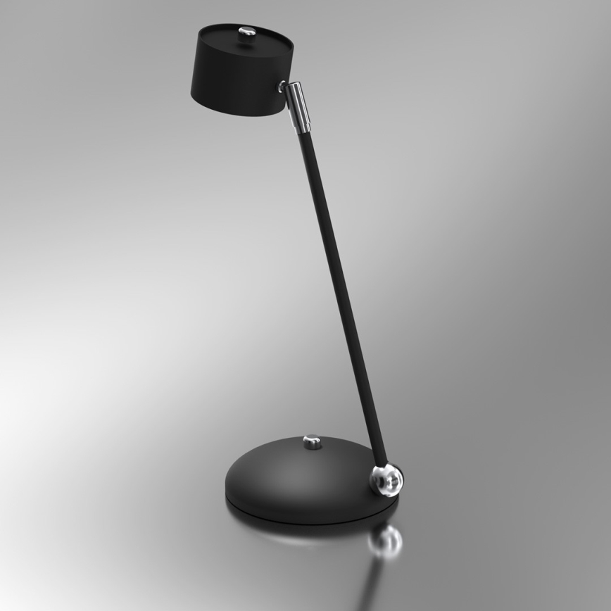 Lampada da tavolo ARENA 1xGX53/11W/230V nero/cromo lucido