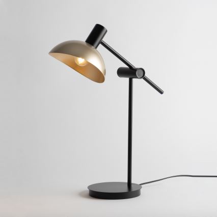 Lampada da tavolo ARTIS 1xE14/40W/230V nero/oro