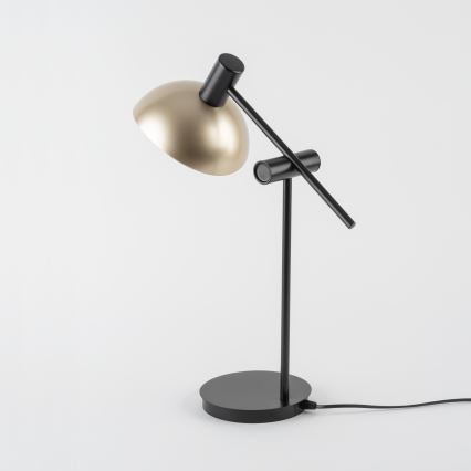 Lampada da tavolo ARTIS 1xE14/40W/230V nero/oro