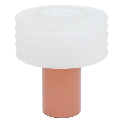 Lampada da tavolo ASTI 1xE27/60W/230V in terracotta