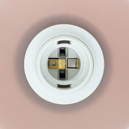 Lampada da tavolo ASTI 1xE27/60W/230V in terracotta