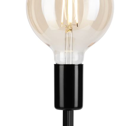 Lampada da tavolo ASTRID 1xE27/60W/230V nero lucido