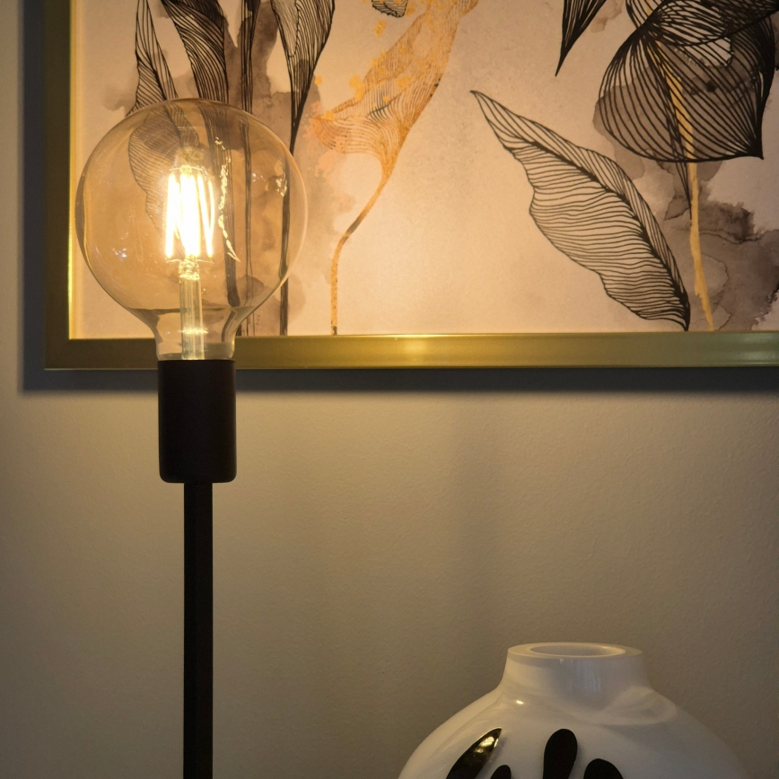 Lampada da tavolo ASTRID 1xE27/60W/230V opaco nero