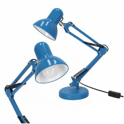 Lampada da tavolo AURIQ 1xE27/60W/230V blu