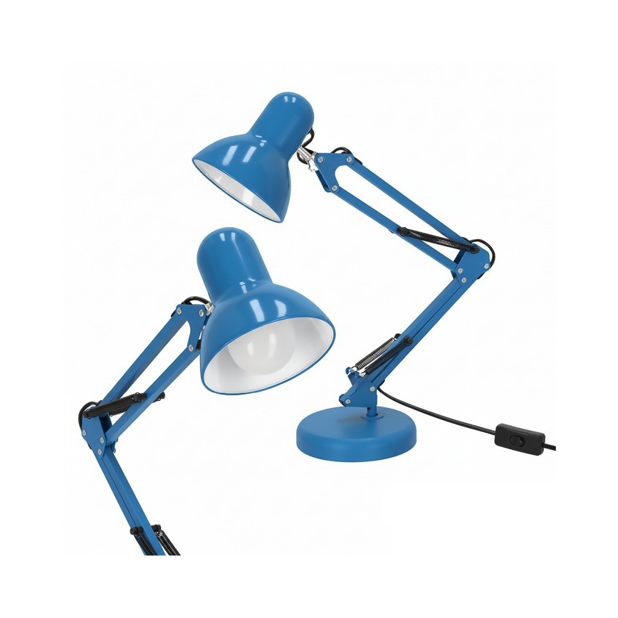Lampada da tavolo AURIQ 1xE27/60W/230V blu