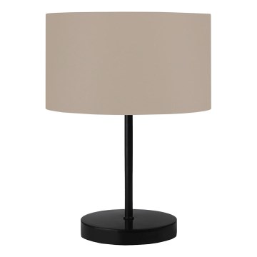 Lampada da tavolo AYD 1xE27/40W/230V beige/nera