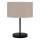 Lampada da tavolo AYD 1xE27/40W/230V beige/nera