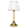 Lampada da tavolo AYD 1xE27/40W/230V bianca/oro
