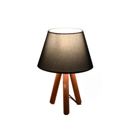Lampada da tavolo AYD 1xE27/40W/230V marrone/antracite
