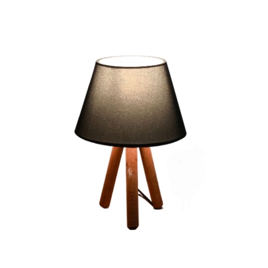 Lampada da tavolo AYD 1xE27/40W/230V marrone/antracite
