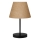 Lampada da tavolo AYD 1xE27/40W/230V marrone/nero