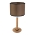 Lampada da tavolo BENITA 1xE27/60W/230V 48 cm marrone/rovere
