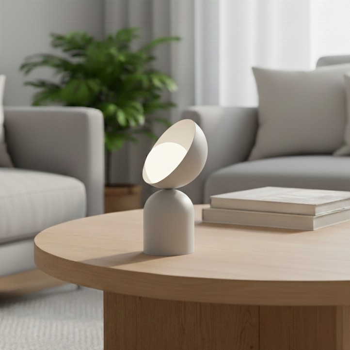 Lampada da tavolo BOTO 1xG9/8W/230V grigia