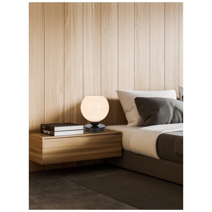 Lampada da tavolo CALDERA 1xE27/60W/230V nero