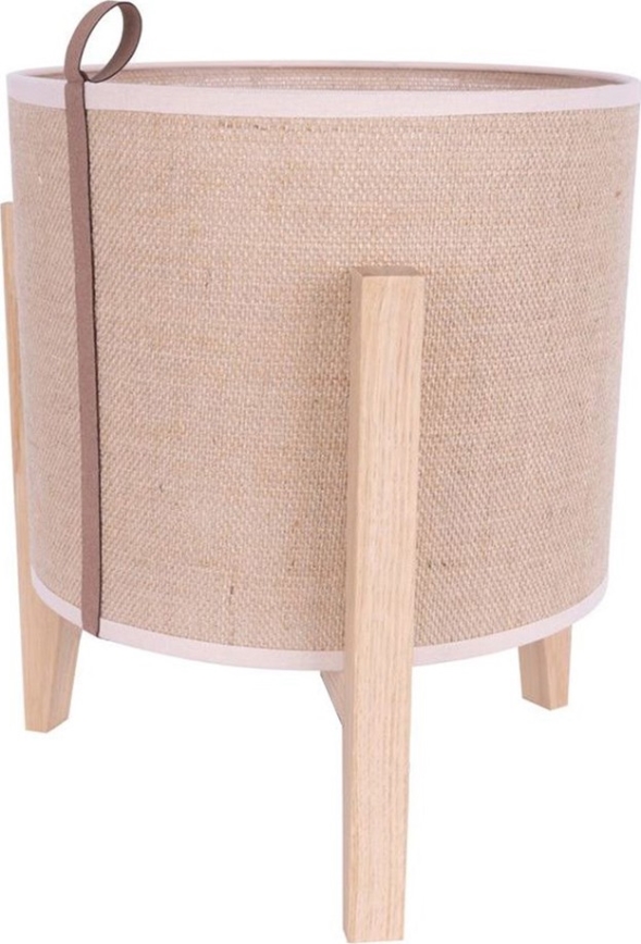 Lampada da tavolo CASIOPEA 1xE27/40W/230V 30 cm rovere