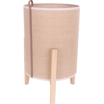 Lampada da tavolo CASIOPEA 1xE27/40W/230V 40 cm rovere