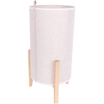 Lampada da tavolo CASIOPEA 1xE27/40W/230V 50 cm rovere