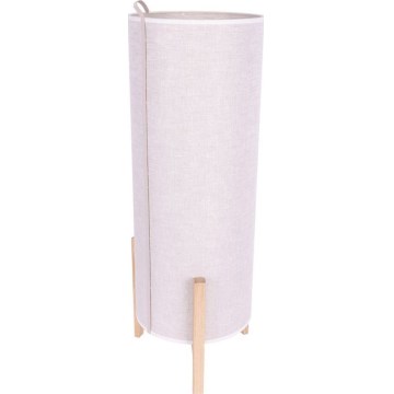 Lampada da tavolo CASIOPEA 1xE27/40W/230V 70 cm rovere