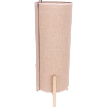 Lampada da tavolo CASIOPEA 1xE27/40W/230V 70 cm rovere