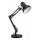 Lampada da tavolo con clip 2 in 1, 1xE27/60W/230V, nera