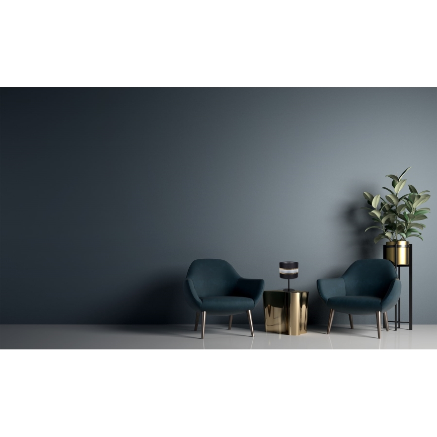 Lampada da tavolo CORAL 1xE27 / 60W / 230V nera