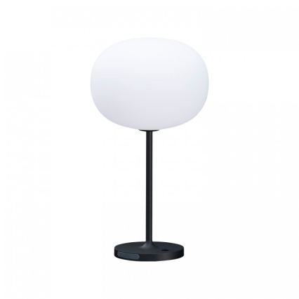 Lampada da tavolo ricaricabile dimmerabile per esterni a LED VENEZIA LED/2W/5V 2700K IP54 4000 mAh nero
