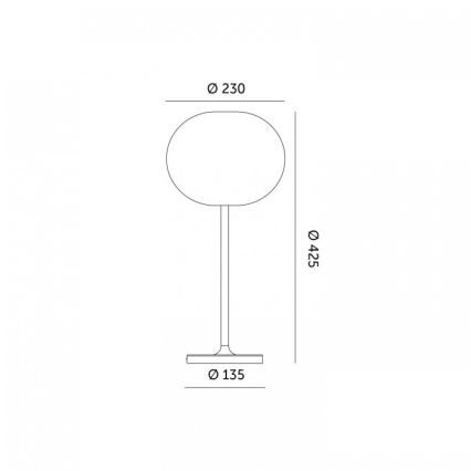 Lampada da tavolo ricaricabile dimmerabile per esterni a LED VENEZIA LED/2W/5V 2700K IP54 4000 mAh nero