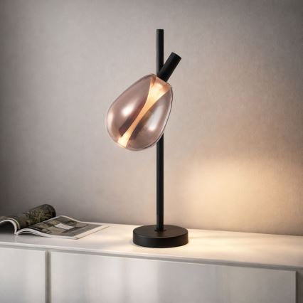 Lampada da tavolo DENSO 1xG9/5W/230V rame/nero