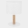 Lampada da tavolo DEVA 1xE27/60W/230V bianco/legno