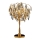 Lampada da tavolo di cristallo 5xG9/40W/230V oro