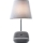 Lampada da tavolo dimmerabile a LED con ricarica wireless Qi SOFA LED/6W/230V, grigia