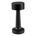 Lampada da tavolo dimmerabile a sfioramento LED SIMPLY/5V 2700/4000/6500K 800 mAh nera