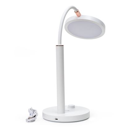 Lampada da tavolo dimmerabile LED AURA LED/10W/230V 3700/4200K CRI 97 bianco