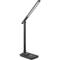 Lampada da tavolo dimmerabile LED con USB LED/9W/230V 3000K/4000K/5500K nero